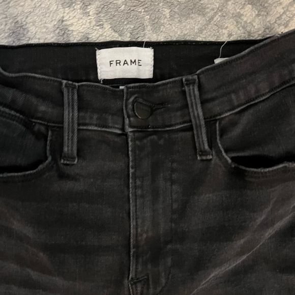 Frame High Rise Flared Pants - Picture 4 of 4